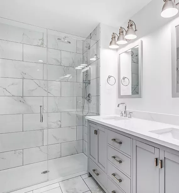 Tile Shower Remodel Moses Lake, WA