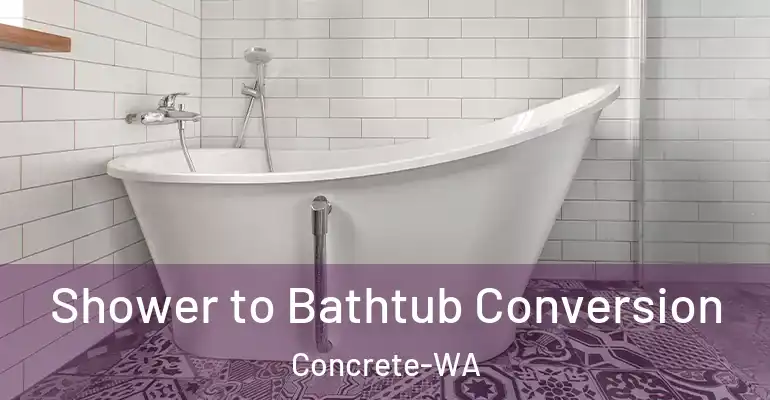 inner Bathroom imggen Shower to Bathtub Conversion Concrete-WA
